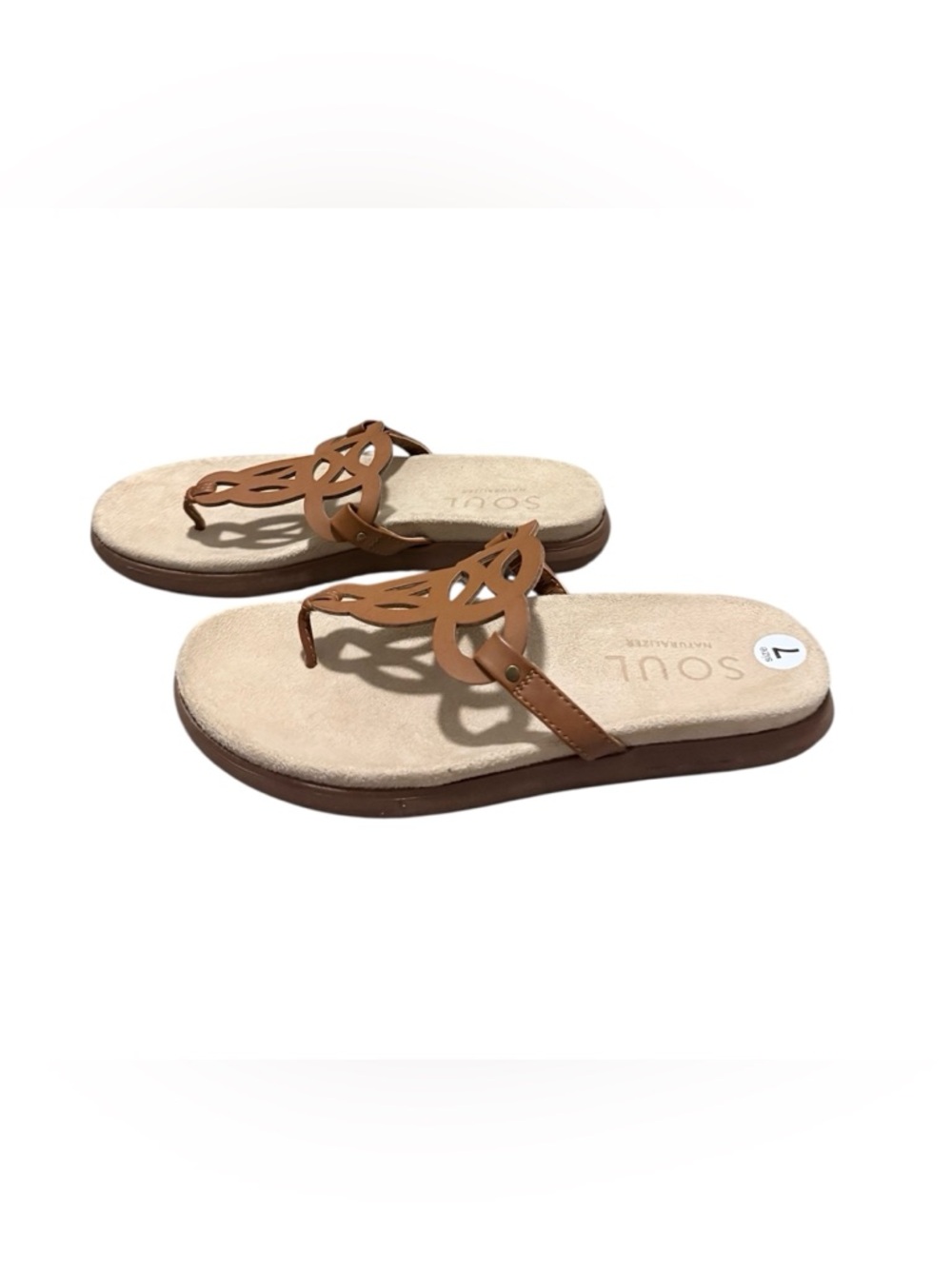 Soul Naturalizer Janice women’s 7 brown thong sandals